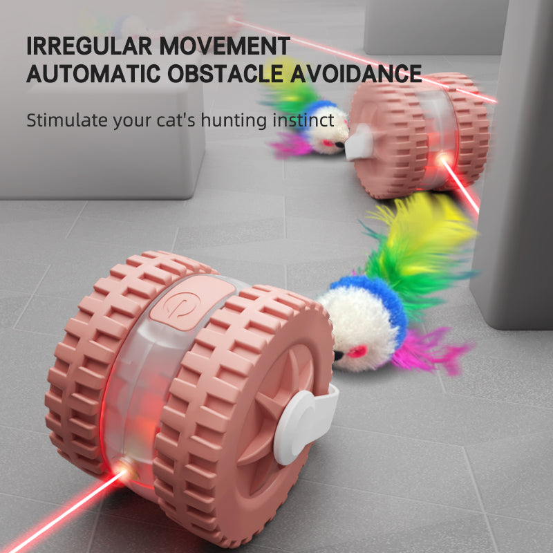Interactive Laser & Mouse Cat Toy